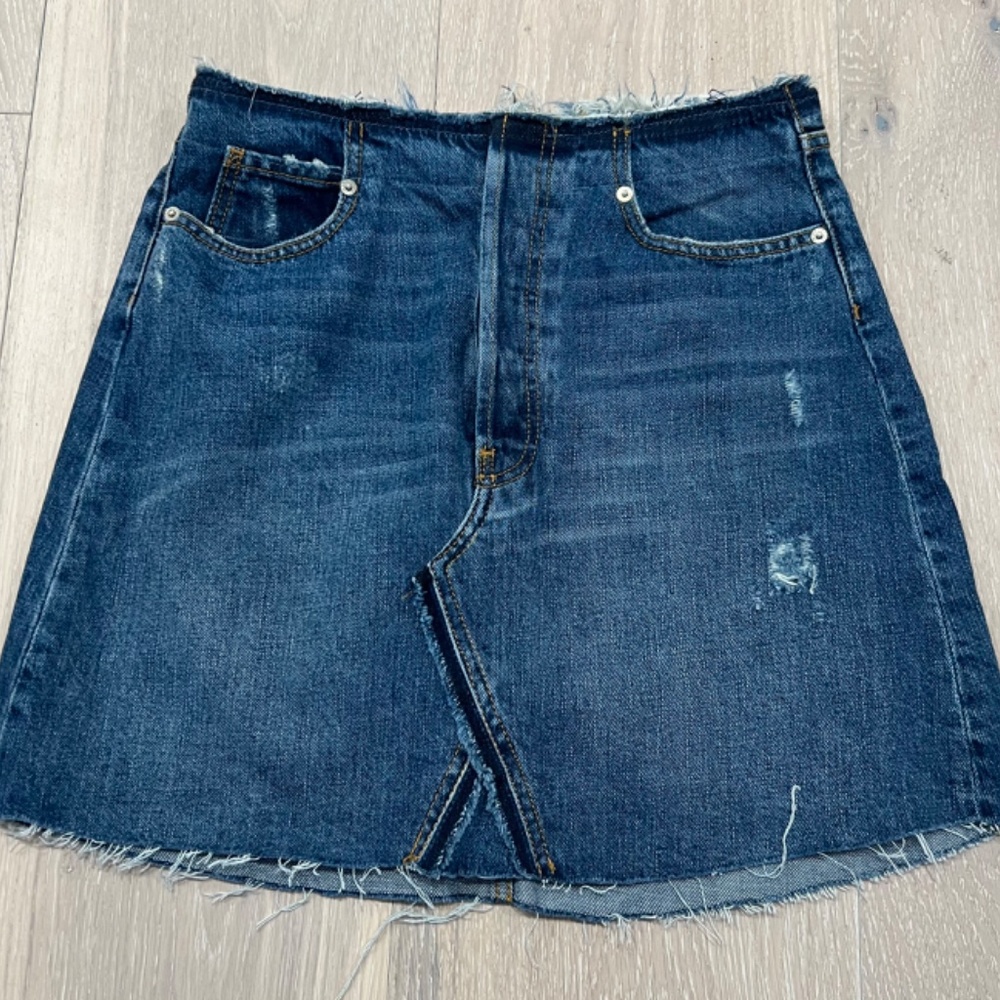 Zara Denim Skirt Medium